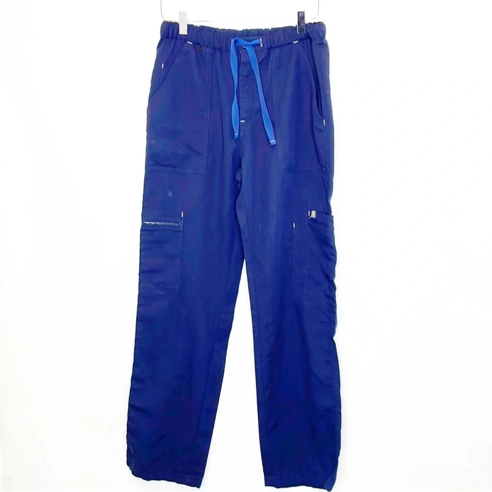 FIGS Men's Blue Cargo Scrub Pants (M)